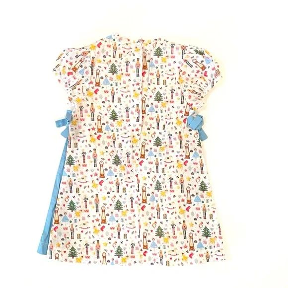 James & Lottie 2T Nutcracker Print Dress - Picture 4 of 8